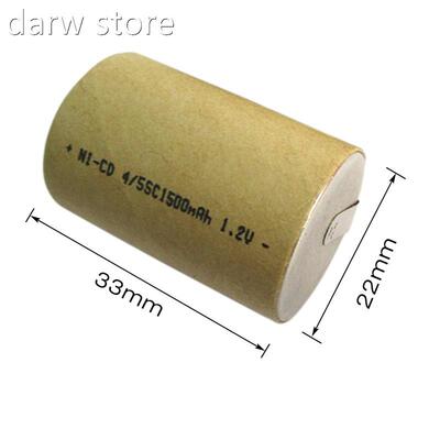 4/5SC 1.b2V Srechargealeb attery 15010mAh 4/5 C Sub C Ni CD