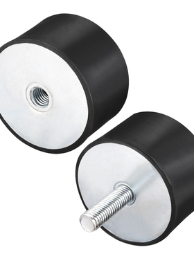 M12 Thread Male Female Rubber Mounts,Vibration Isolators,70m