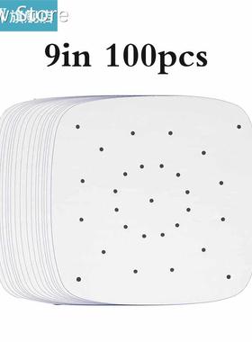 100 Sheets Of Air Fryer Liner Perforation Baking Parchment O