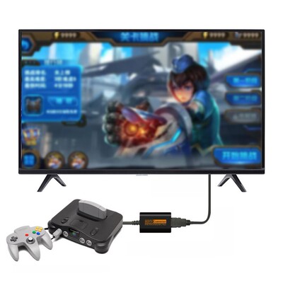 AV Audio Video Adapter NES GameCube to HDMI-compatible 720P