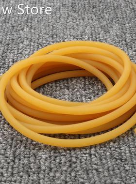 Yellow Solid Latex Rubber Tube 2mm 3mm 5mm Surgical Hose Nat