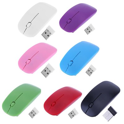 USB Optical 2.4G Wireless Mouse Receiver Super 1000dpi Ultra