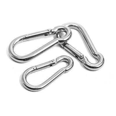 M4/M6/M8/M10/M12 304 Stainless Steel Carabiner Carbine Snap