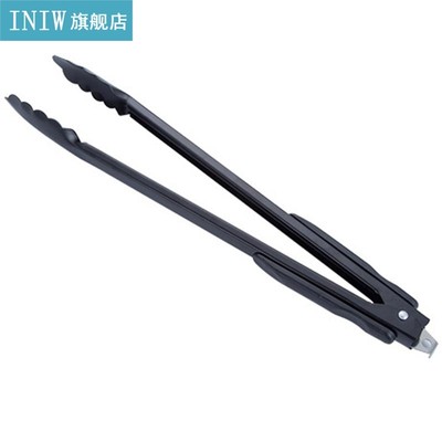 1pc Cooking Tongs Non-Slip Non-Stick Stainless Steel