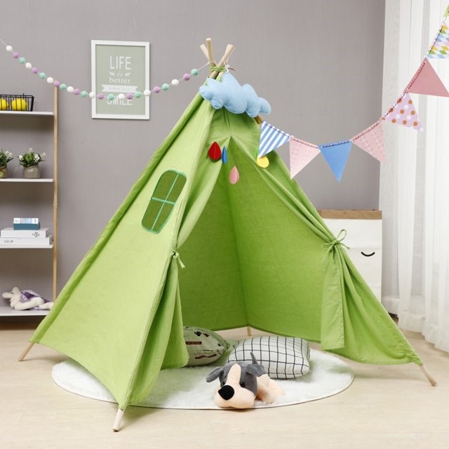 1m indian childrens tent teepee for kids portable tip