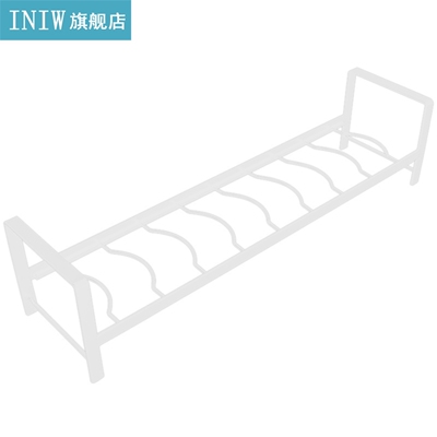 Sink Dish Drainer Single-Layer Dish Drying Rack Kitchen Drai