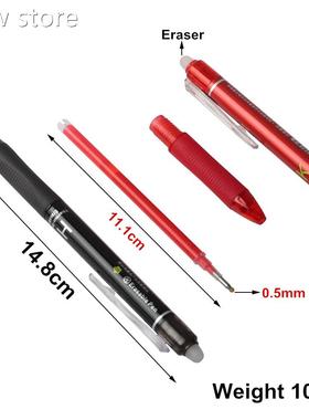 PCS1 Erasabl Pens Refills Wit1h 1PCS E8raser Aned PCS Erasab