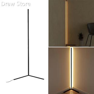 Warm Light LED Corner Floor Lamp Standing Lamp Modern Decora