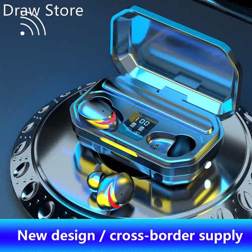 Wireless Earphone M15 TWS Bluetooth Mini Earbuds Headphones