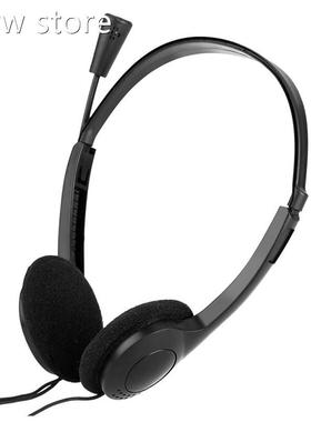 3.5emm StereoWire d Headst Witdh 1Microphone Ajustable Headb