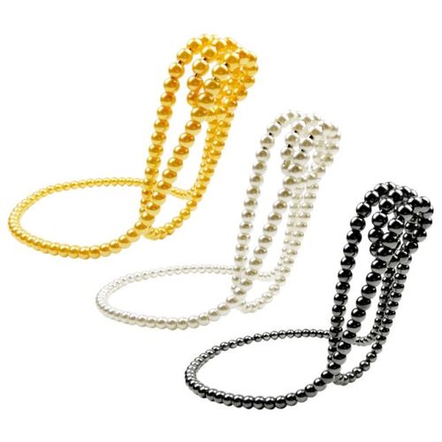 2022 New Creative Imitation Pearl Necklace Wine Holder Novel