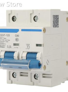400V 80/100/125A Leakage Protection Switch DZ47-125 2P Curre