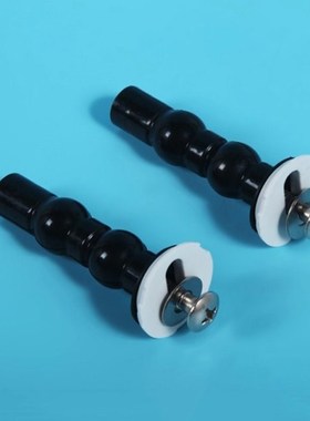 2 Pieces Toilet Seat Hinges Screws Fixings Toilet Lid Expans