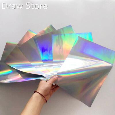 Myfoils A4 50pcs holographic hot Stamping Foil quill paper