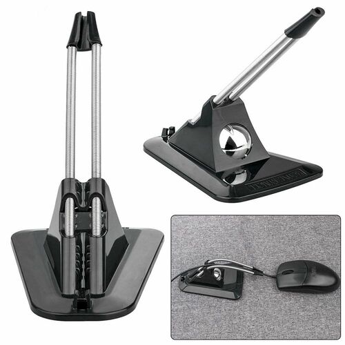 Mouse Wire Fixed Holder Desktop Computer PC Mouse Bungee Cor