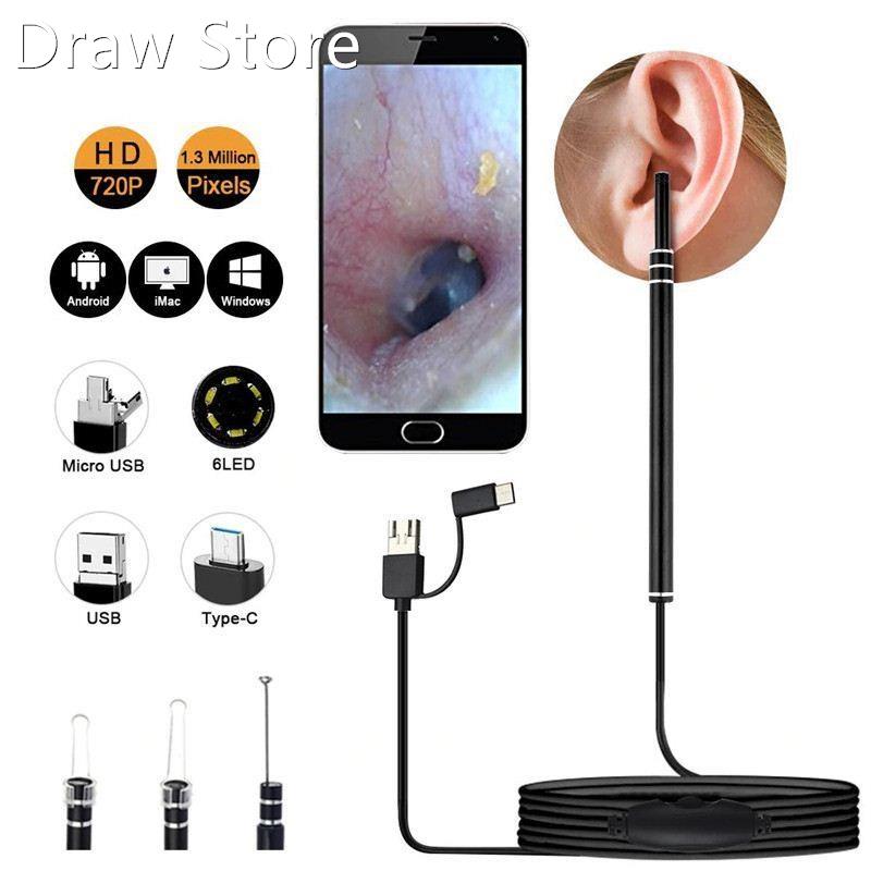 3 in 1 Ear Endoscope Ear Cleaning Tool SB Visual Ear Spoon 5
