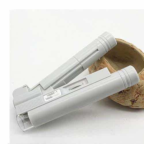 100X portable handheld multi-function zoom lens with LED lig