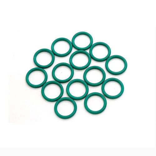 Wire Dia 1mm 1.5mm Green FKM Fluorine Rubber O Ring Oil Seal