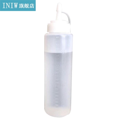 1pc Squeeze Bottle Refillable Plastic 7.04oz Condime