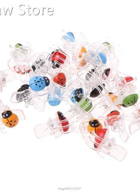 30 Pcs Orchid Clips Ladybug Plant Clips KINGLAKE Garden Supp