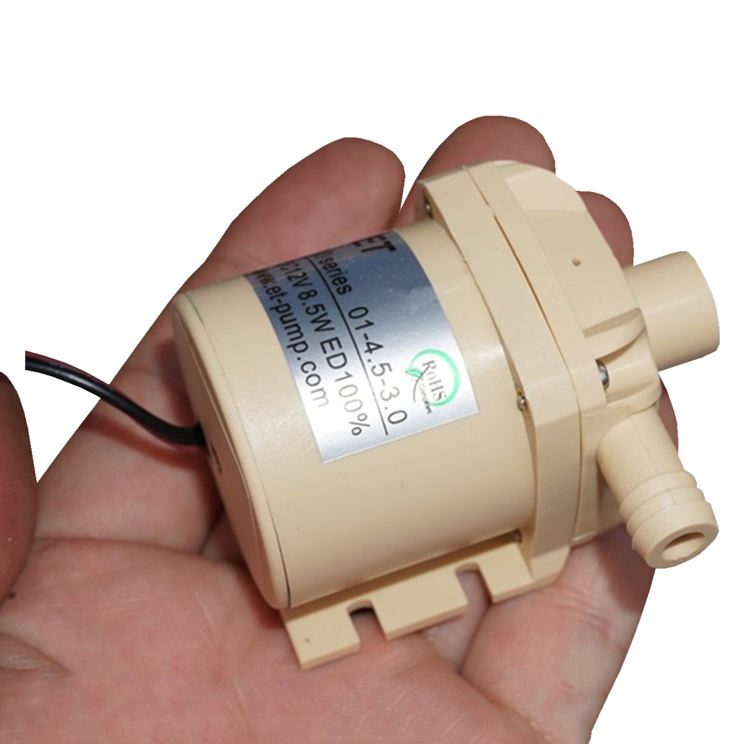 5V-12V brushless impeller water pump Fully waterproof and se