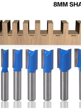 8mm Striaght Shank Router Bit Swallow Tail Woodworking Etchi