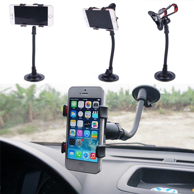 Universal 360 Rotating Car Auto Windshield Clip Mount Phone