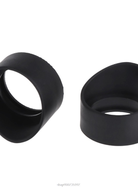 2Pcs 34mm Diameter Rubber Eyepiece Cover Guards 适用于 stere