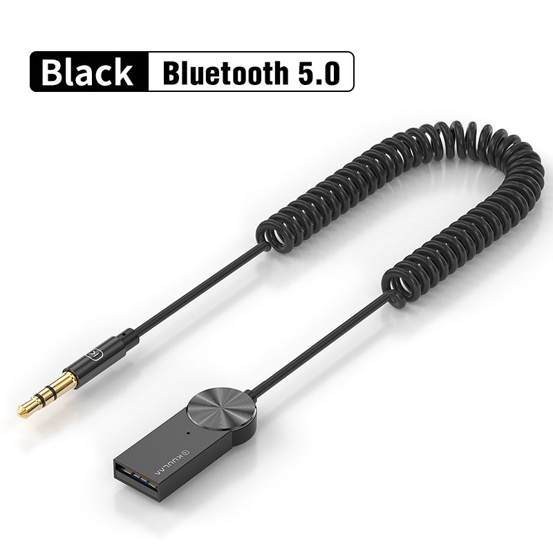 Newest KUULAA Bluetooth Audio Receiver 3.5mm With Cable Adap