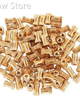 M3 Copper Nut, Hot Melt Pressed Copper Nut, Knurled Thread E