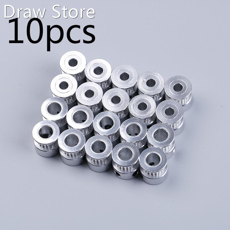 10pcs GT2 5mm 8mm Aluminum Timing Pulley 适用于 Gt2 Synchron