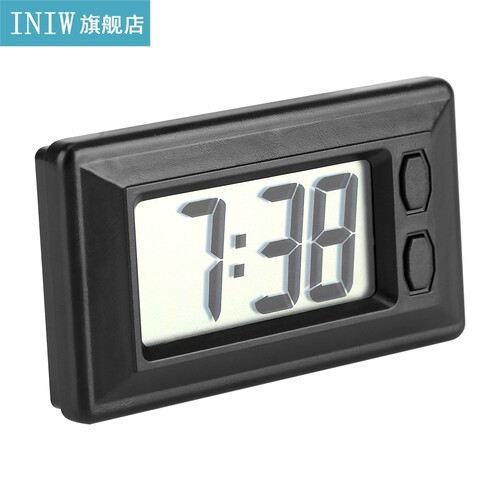 LCD Digital Table Car Dashboard Desk Electronic Clock Date T