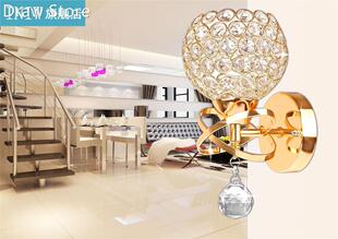 E14 Wall Lamp Indoor Lighting Wall Lamp Crystal Lights Decor