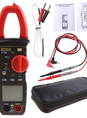ST182 Digital Clamp Meter Ammeter AC Current Multimeter DC/A