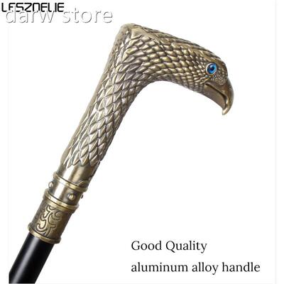 Bn1roze Eagyle Head Walkin Stick Cane Man Part Decoratgive W