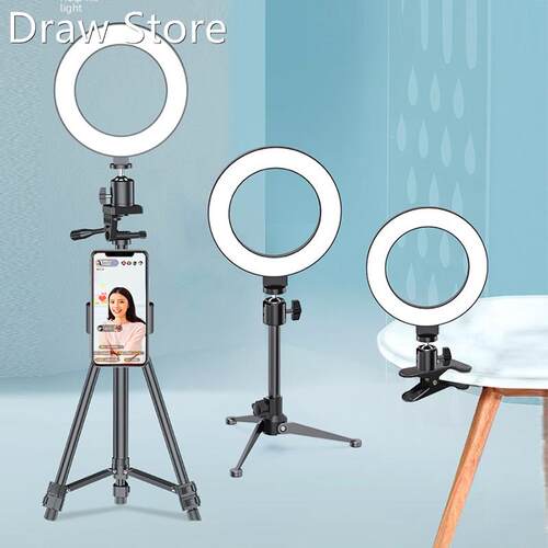2.1M Selfie Ring Fill Light Photography LED Light Lamp Mobi
