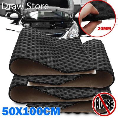 3X 50*100cm 20mm Car Sound Hot Deadener Mat Noise Proof Bon