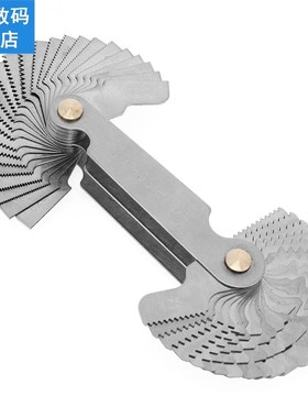 55-60 Degree Stainless Steel Screw Gauge Set  52pcs SAE  Gri