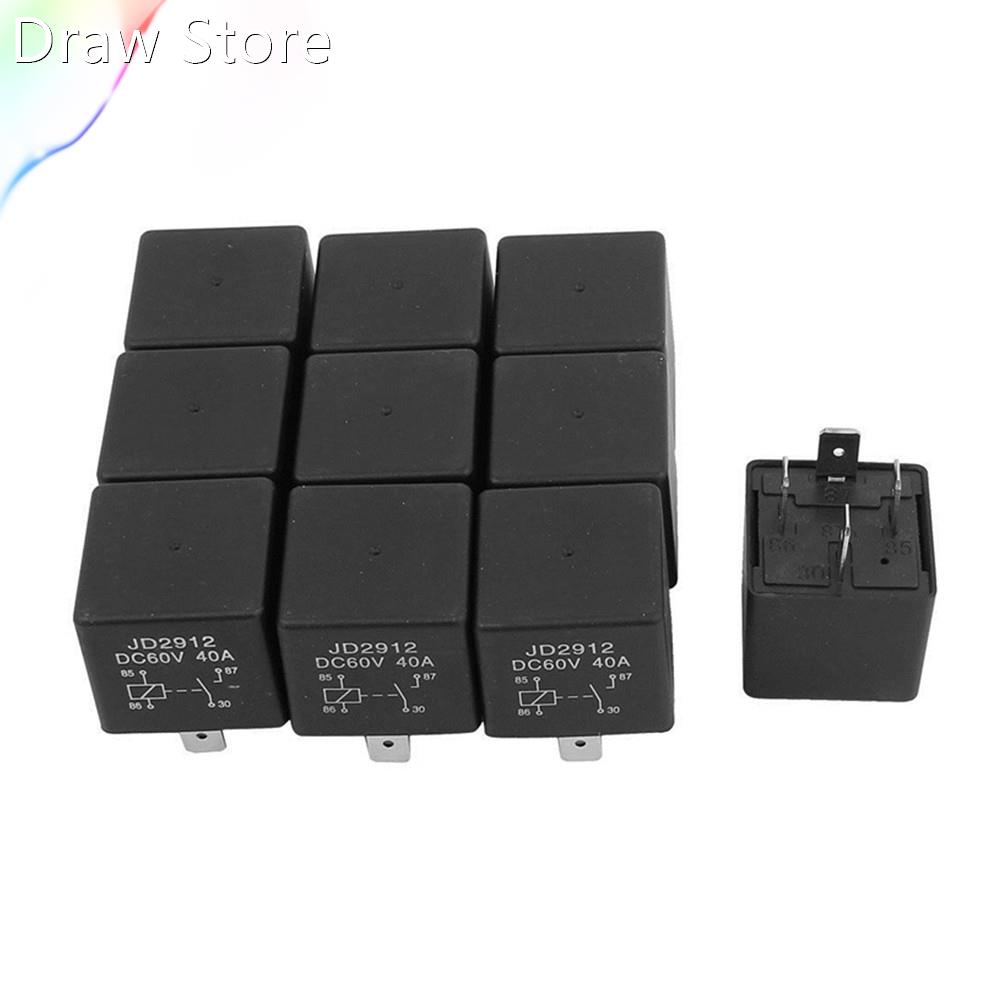JD2912 DC 60V 40A 4/5 Pins SPST Vehicle Car Security Power R