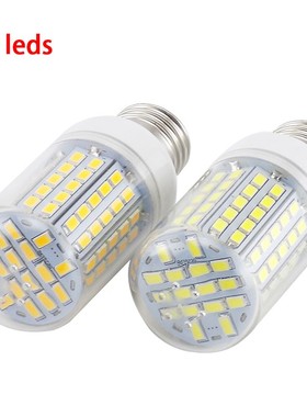 E27 LED Lamp 5730 SMD Led Corn Bulb 96 Leds AC 220V Warm Whi