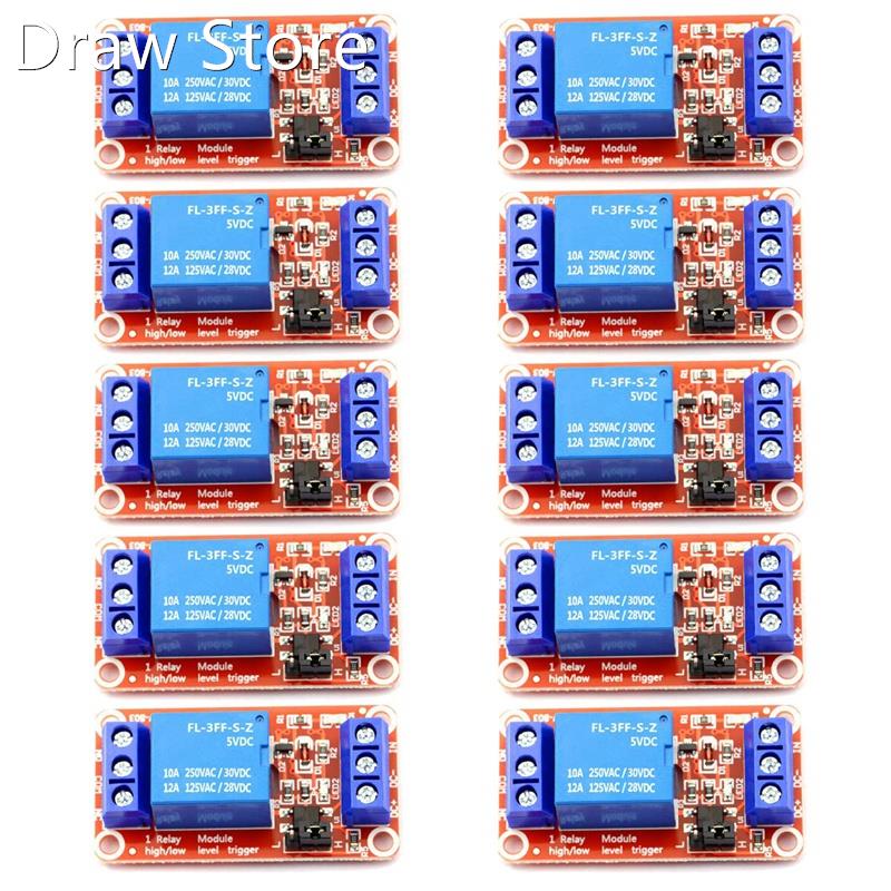 5V 1 Channel Relay Module,Optocoupler Isolation Support High