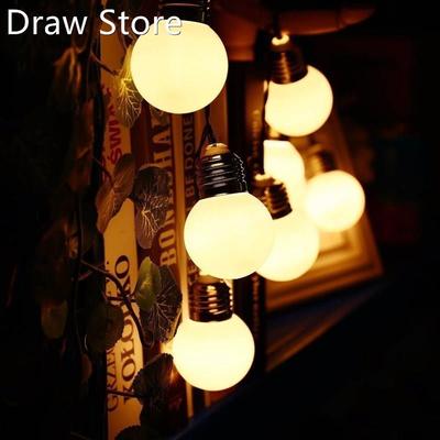5M LED Solar Powered Bulb String Lights Garden Fairy Light T