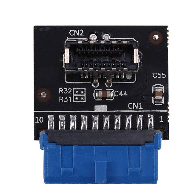 Computer Motherboard USB3.0 Front 19PIN to 3.1 C TYPE-E Adap