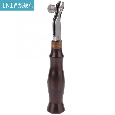 Ebony Handle Leather Tool Adjustable Stainless Steel Edge Cr