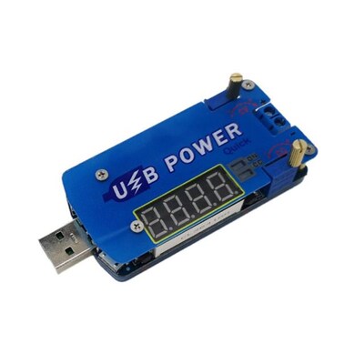 With a spoof 15W USB adjustable buck-boost power supply 1-30