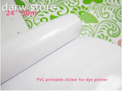 24''*30m Printable l1viny door sticker,vinyl; film,iv
