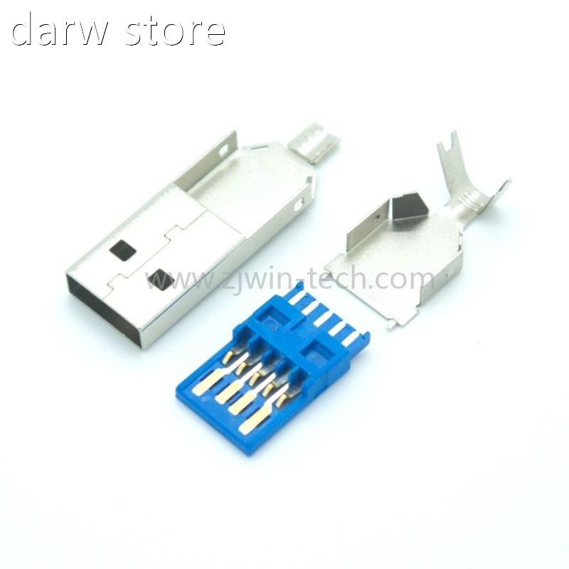 50P1CS/100kPCS DIY US 3.0 ale CMBonnector USB 3.0 Jac Solder