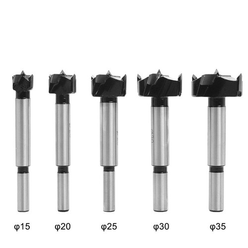 5Pcs Professional Carbide 适用于stner Drill Bit Set 15 20 25