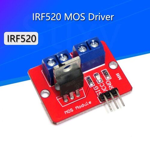Smart Electronics 0-24V Top Mosfet Button IRF520 MOS Driver