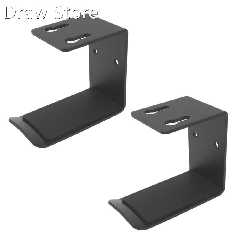 2Pcs Headphone Stand with AntiSlip Gasket Holder Hook Tape U